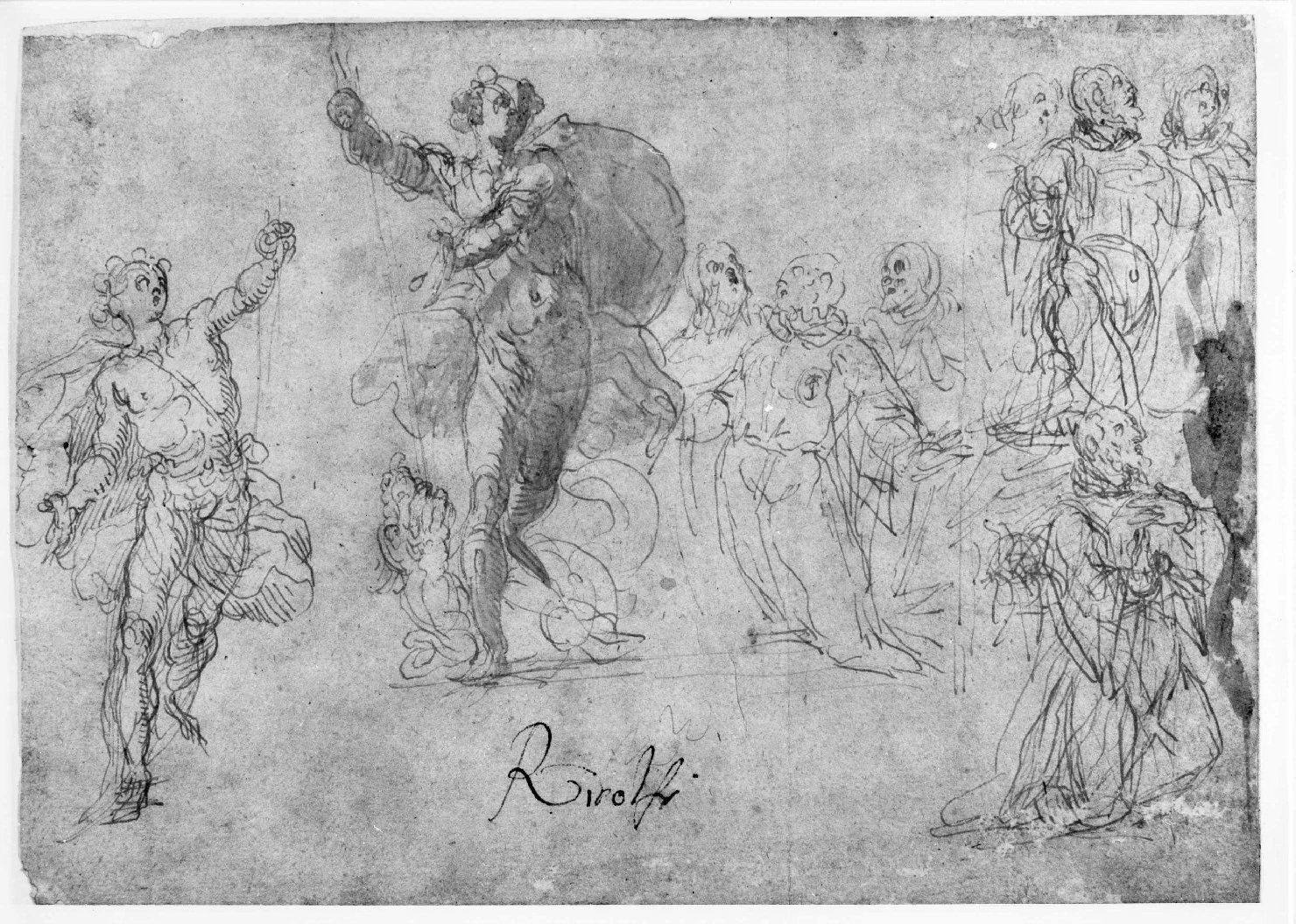 San Michele Arcangelo e devoti - Museo Civico di Castelvecchio, Verona